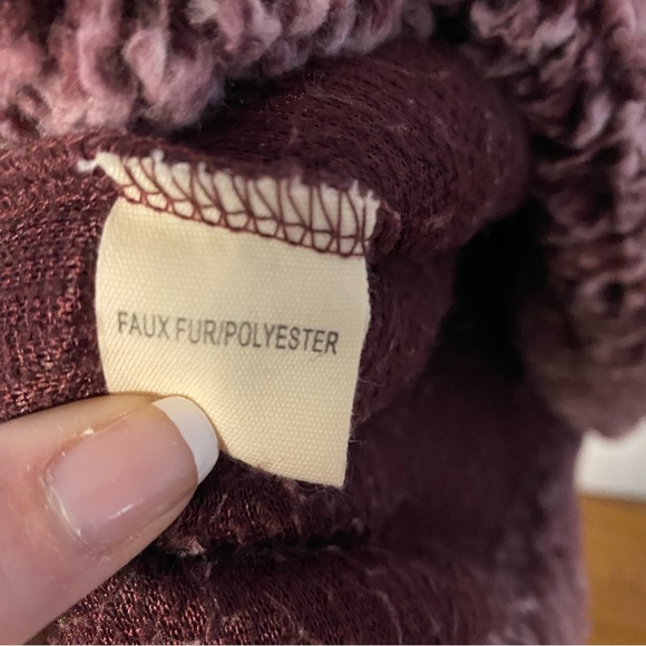 Pink Lily Sherpa pullover - Picture 5 of 7